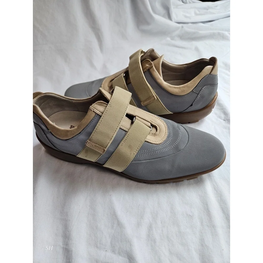Donald Pliner 9.5 M Sport Travel Air Touch‎ System Italy Hook Loop Loafers READ